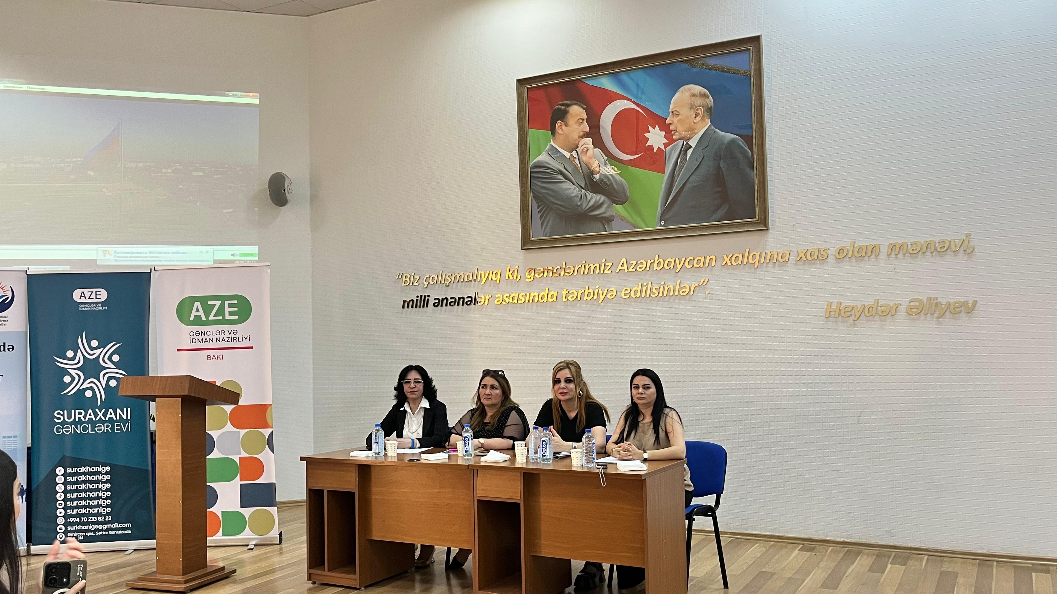 “Dayaq” Sosial Maarifləndirmə İB-nın Suraxanı rayonunda layihənin yekun tədbiri keçirildi